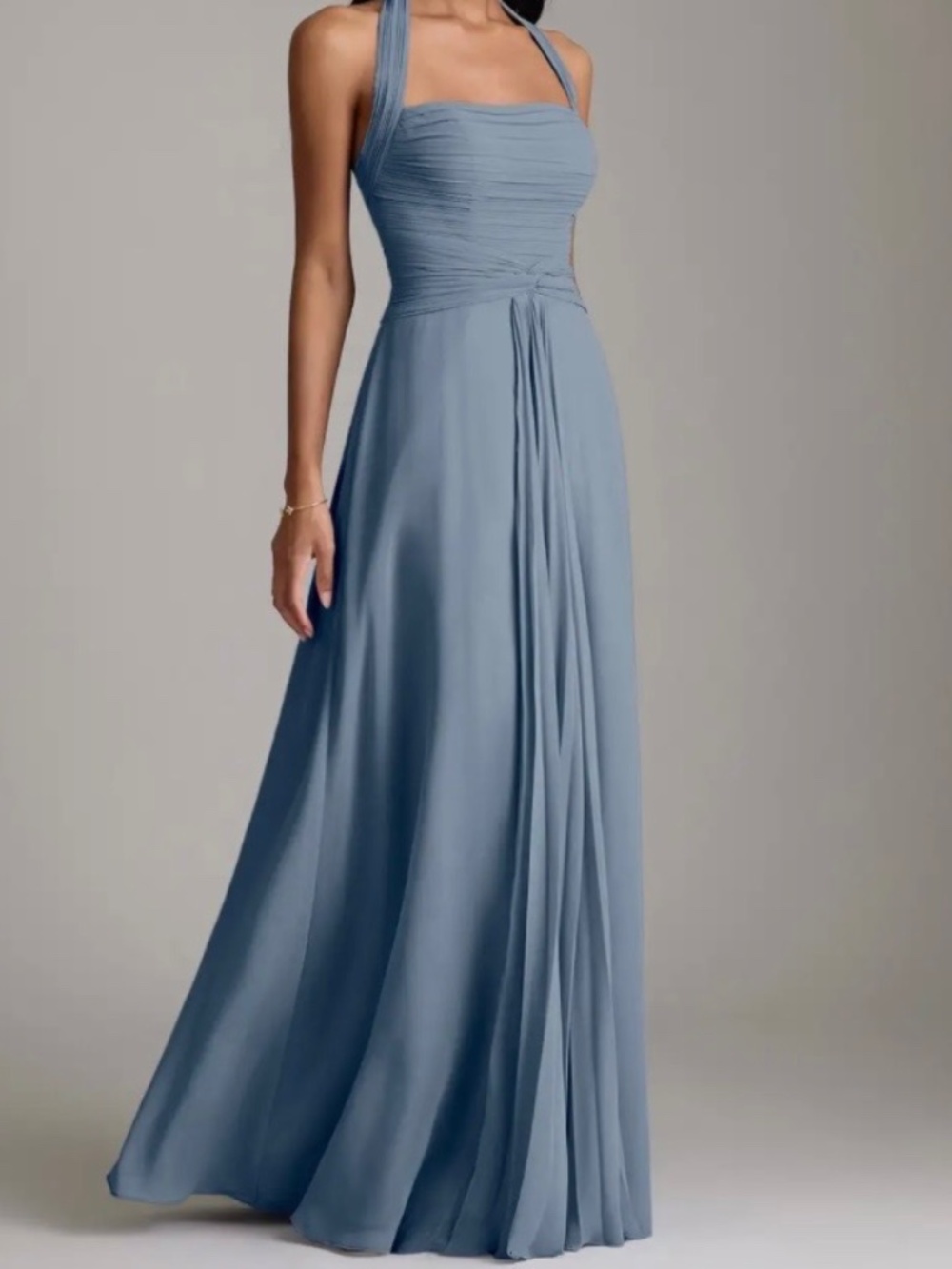 Azazie Clarisa Bridesmaid Dress – Twilight Blue – Size A12 – New With Tags